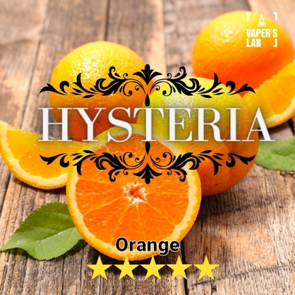 Фото, Видео на Жижи для вейпа Hysteria Orange 30 ml