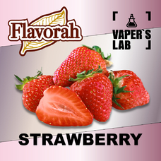 Ароматизатори для вейпа Flavorah Strawberry Полуниця