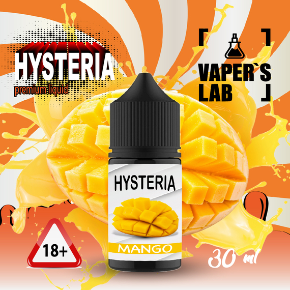 Отзывы на дешевые солевые жидкости Hysteria Salt Mango 30 ml