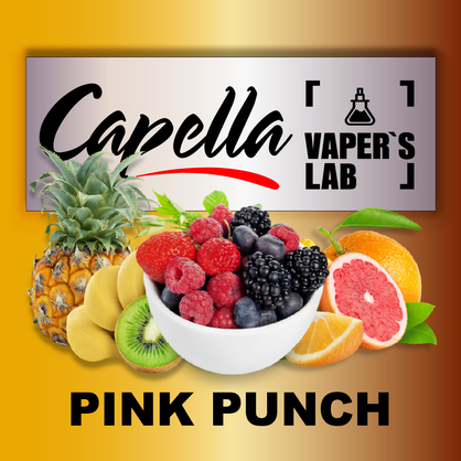 Фото на Ароматизатор Capella Pink Punch Рожевий пунш