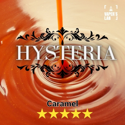 Фото, Видео на жижи для вейпа Hysteria Caramel 30 ml