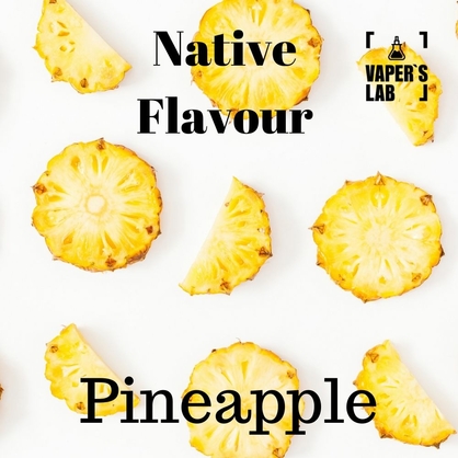 Фото, Видео на жидкость для вейпа Native Flavour Pineapple 30 ml
