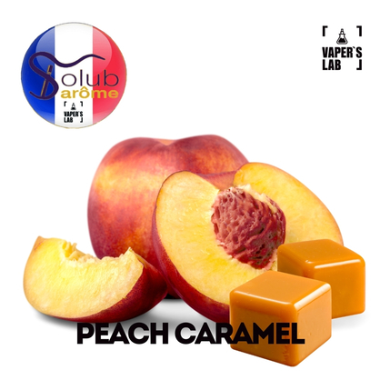 Фото Арома Solub Arome Peach Caramel Персик з карамеллю