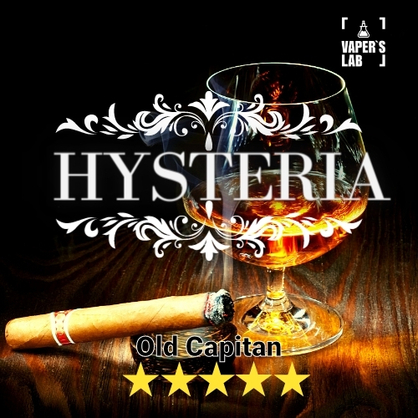 Фото, Видео на жижка Hysteria Old Captain 30 ml