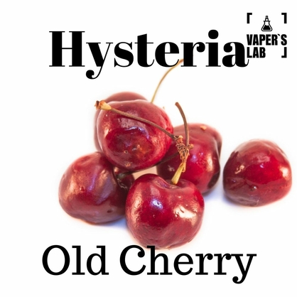 Фото, Видео на заправка для вейпа без никотина Hysteria Old Cherry