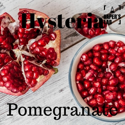 Фото, Рідини для вейпа Hysteria Pomegranate 100 ml