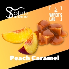 Преміум ароматизатор Solub Arome Peach Caramel Персик з карамеллю