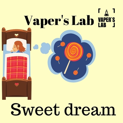 Фото Заправка для вейпа без никотина Vapers Lab Sweet dream 30 ml