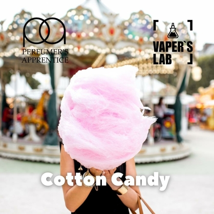 Фото, Ароматизатор для вейпа TPA Cotton Candy Сладкая вата