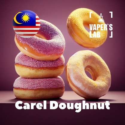 Фото, Відео ароматизатори Malaysia flavors Carel Doughnut