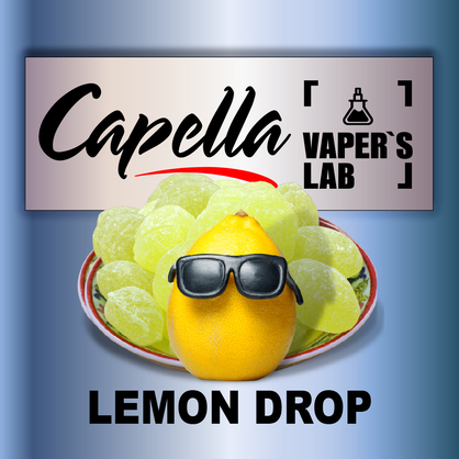 Фото на аромку Capella Lemon Drop Лимонный леденец