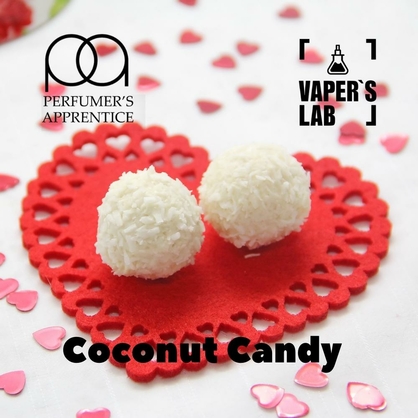 Фото, Ароматизатор для вейпа TPA Coconut Candy Кокосовые конфеты