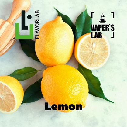 Фото, Видео, Ароматизаторы для жидкостей Flavor Lab Lemon 10 мл