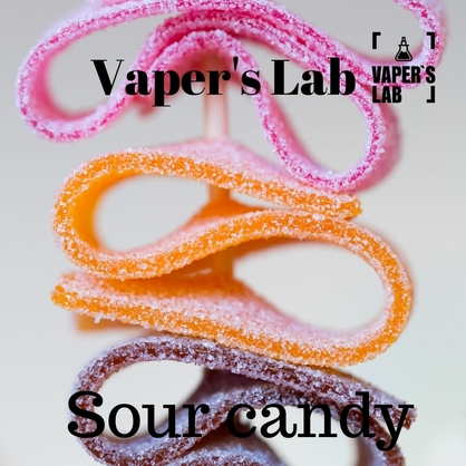 Фото, Заправка для вейпа без нікотину Vapers Lab Sour candy 30 ml