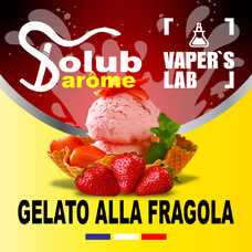  Solub Arome Gelato alla fragola Клубничное мороженое