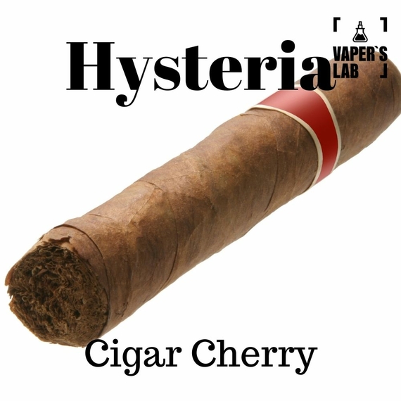 Відгуки на жижа для вейпа дешево Hysteria Cigar Cherry 100 ml