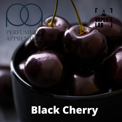 Фото, Ароматизатор для вейпа TPA Black Cherry Черная вишня