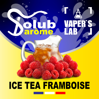 Фото Арома Solub Arome Ice-T framboise Малиновий чай