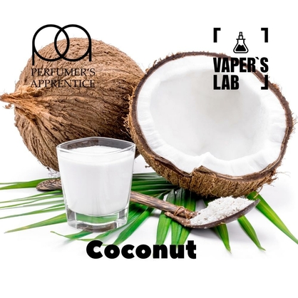 Фото, Ароматизатор для вейпа TPA Coconut Кокос