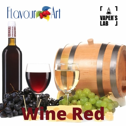 Фото, Видео, Ароматизатор для вейпа FlavourArt Wine Red Красное вино