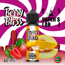 Рідини для вейпа Berry Bliss Melon Delight 60 мл (диня з полуницею)