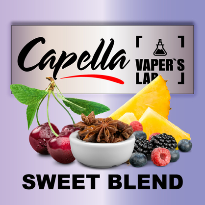 Фото на Aroma Capella Sweet Blend Солодка суміш Мікс