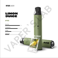 Одноразовая электронная сигарета Lemon juice лимонний сік