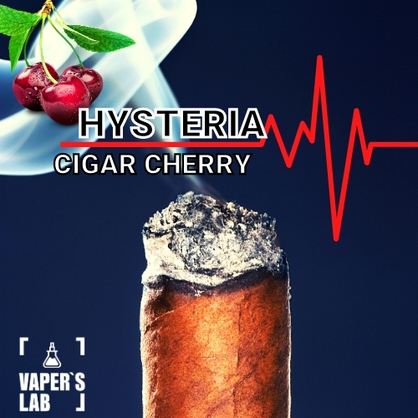 Фото, Заправки для вейпа Hysteria Cigar Cherry 30 ml