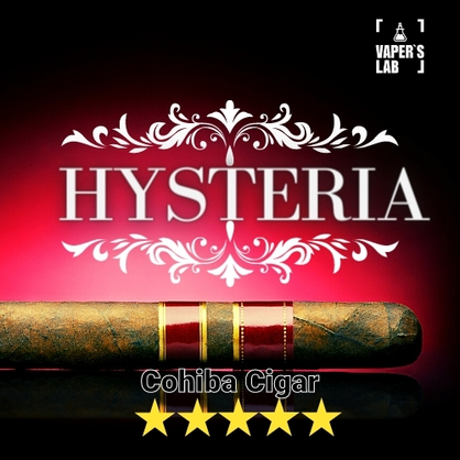 Фото купити заправку для вейпа hysteria cohiba cigar 30 ml
