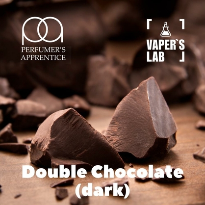 Фото, Ароматизатор TPA Double Chocolate Dark Двойной темный шоколад