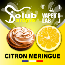 Ароматизатори для рідин Solub Arome Citron Meringué Лимон із зефіром