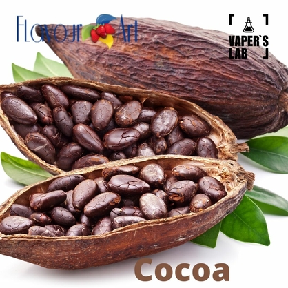 Фото, Видео, Ароматизатор для вейпа FlavourArt Cocoa Какао