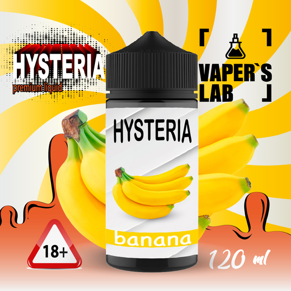 Отзывы  купить жидкость для вейпа hysteria banana 100 ml