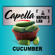 Ароматизатори для вейпа Capella Cucumber Огірок