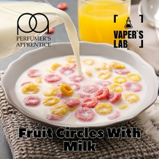Ароматизатор TPA Fruit Circles With Milk Фруктовые колечки в молоке