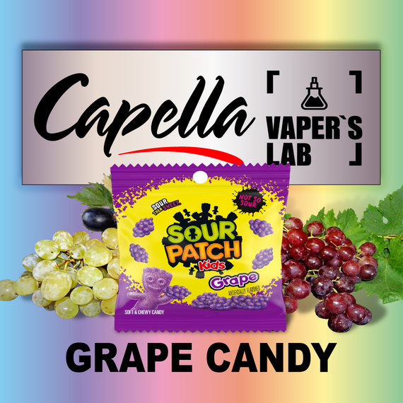 Відгуки на Аромку Capella Grape Candy Виноградна цукерка