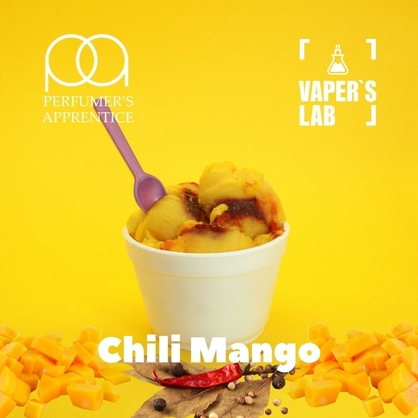 Фото, Ароматизатор для вейпа TPA Chili mango Манго со специями