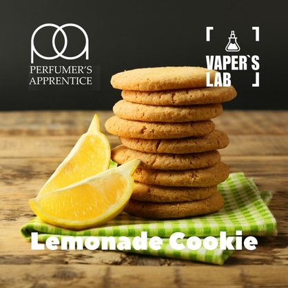 Фото, Ароматизатор для вейпа TPA Lemonade Cookie Печенье с лимоном