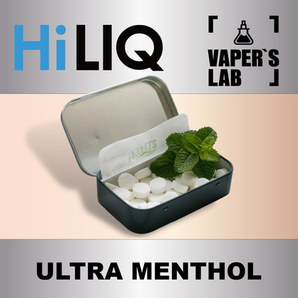 Фото на аромку HiLIQ Хайлик Ultra Menthol Ультра Ментол