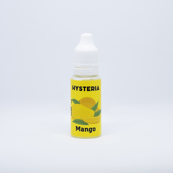 Отзывы на жидкость для пода с никотином Hysteria Salt Mango 15 ml