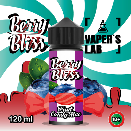 Фото жижки для вейпа berry bliss fruit candy mix 120 мл (фруктовые конфеты)