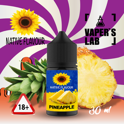 Фото жидкость для пода native flavour pineapple 30 ml