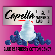 Ароматизатори для вейпа Capella Blue Raspberry Cotton Candy Малинова вата