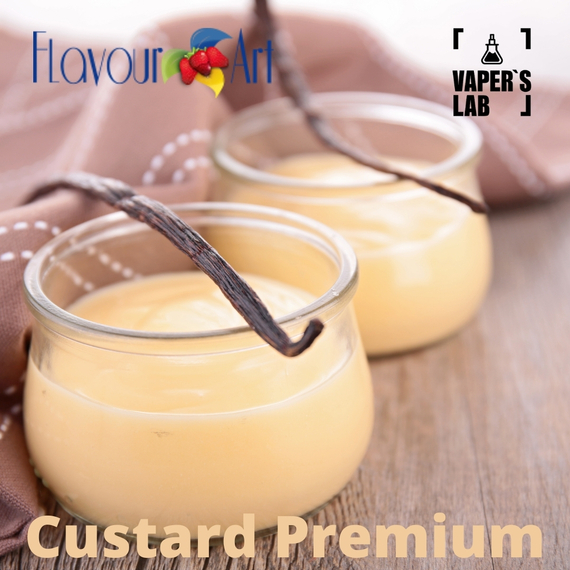 Відгук на ароматизатор FlavourArt Custard Premium Ванільний крем