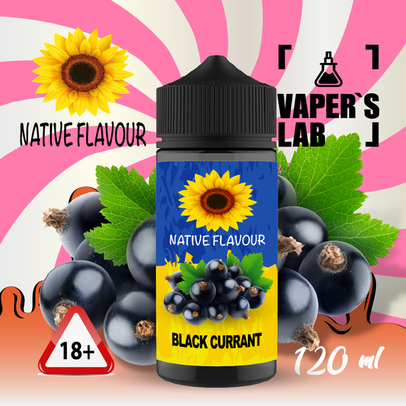 Відгуки  купити рідину native flavour black currant 120 ml
