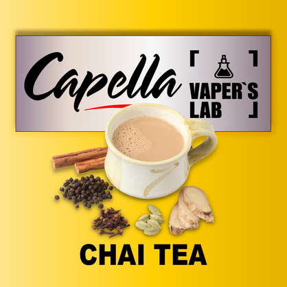 Фото на Ароматизатори Capella Chai Tea Індійський чай