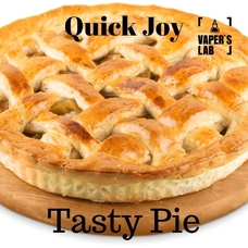 Жижа для вейпа 100 мл - крепость 1,5 3 6 9 12 мг Quick Joy Tasty Pie
