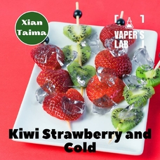 Ароматизатори для вейпа Xi'an Taima "Kiwi Strawberry and Cold" (Ківі з полуницею та холодком)