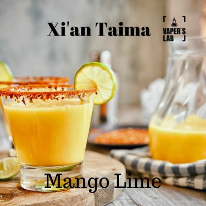 Фото, Аромка для вейпа Xi'an Taima Mango Lime Манго лайм