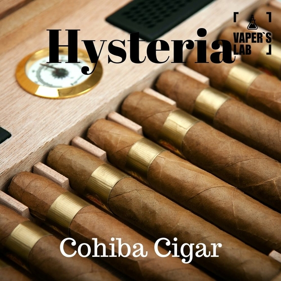 Отзывы на заправку для вейпа без никотина Hysteria Cohiba Cigar 100 ml